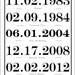Important Dates Wall Print
