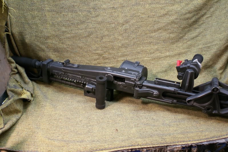 Aliens Full Sized 1/1 Functional SMARTGUN Colonial Marines Stunning CUSTOM MADE pulse rifle