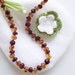 Baltic Amber Teething Necklace For Babies and Children, Rounded Beads, Amber Teething, Amber Jewelry, Boys, Girls Jewelry, Child Necklace