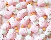 Cute Kawaii Strawberry Ice Cream Cabochon