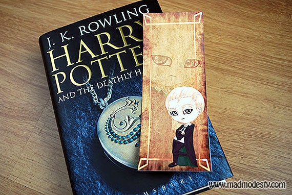 Draco Malfoy Bookmark (Harry Potter)