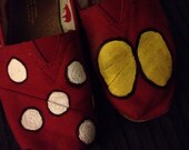 Custom Handpainted Mickey Mouse TOMS