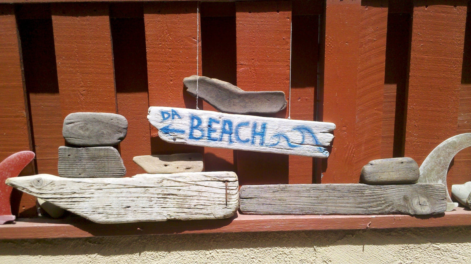 Custom driftwood signs