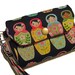 IPhone 4 / 4s / 5 / 5s / 5c Smart phone Wristlet Wallet - in Nesting Matryoshka dolls LIMITED