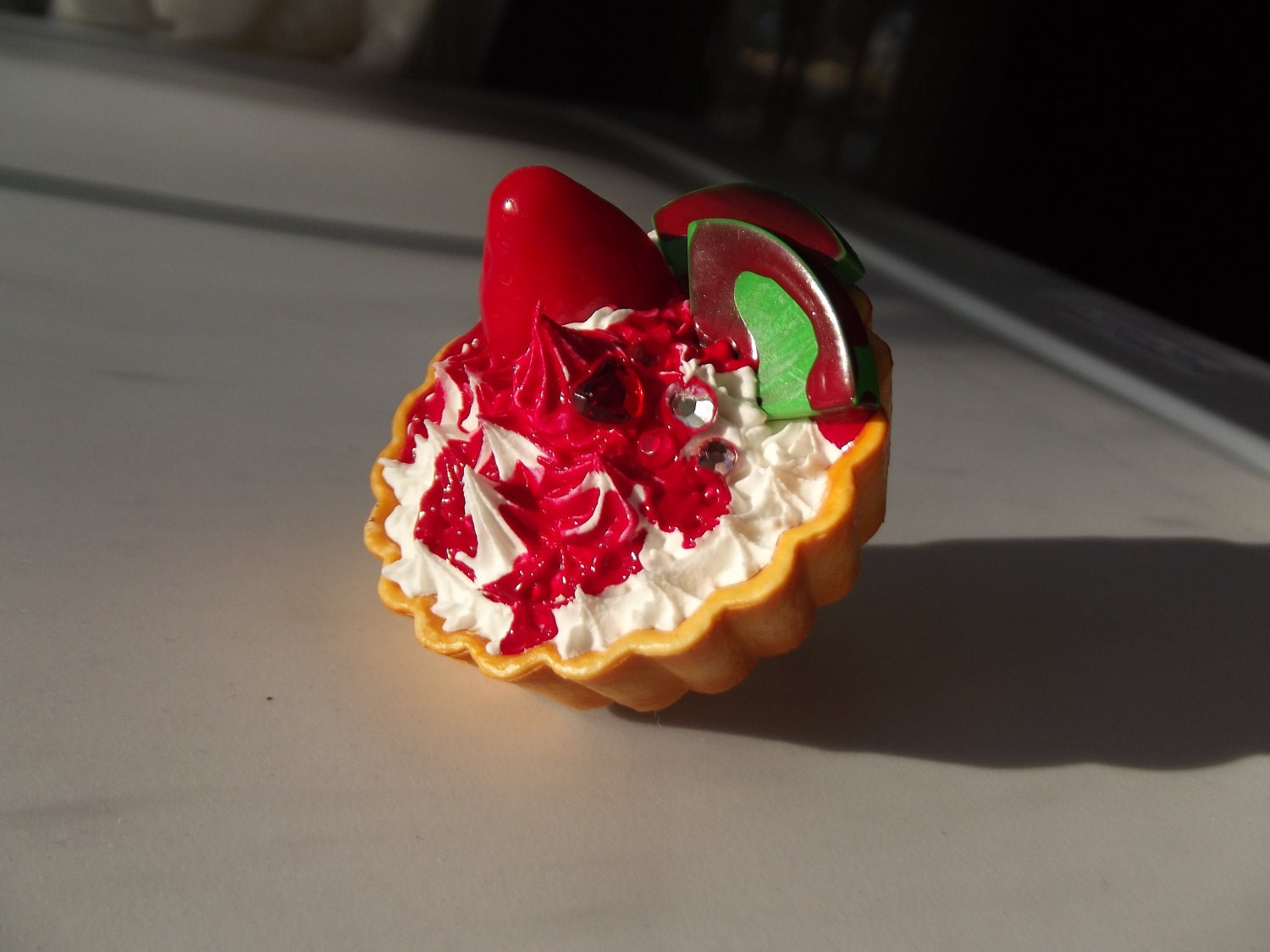 Strawberry Kiwi Crème Tart