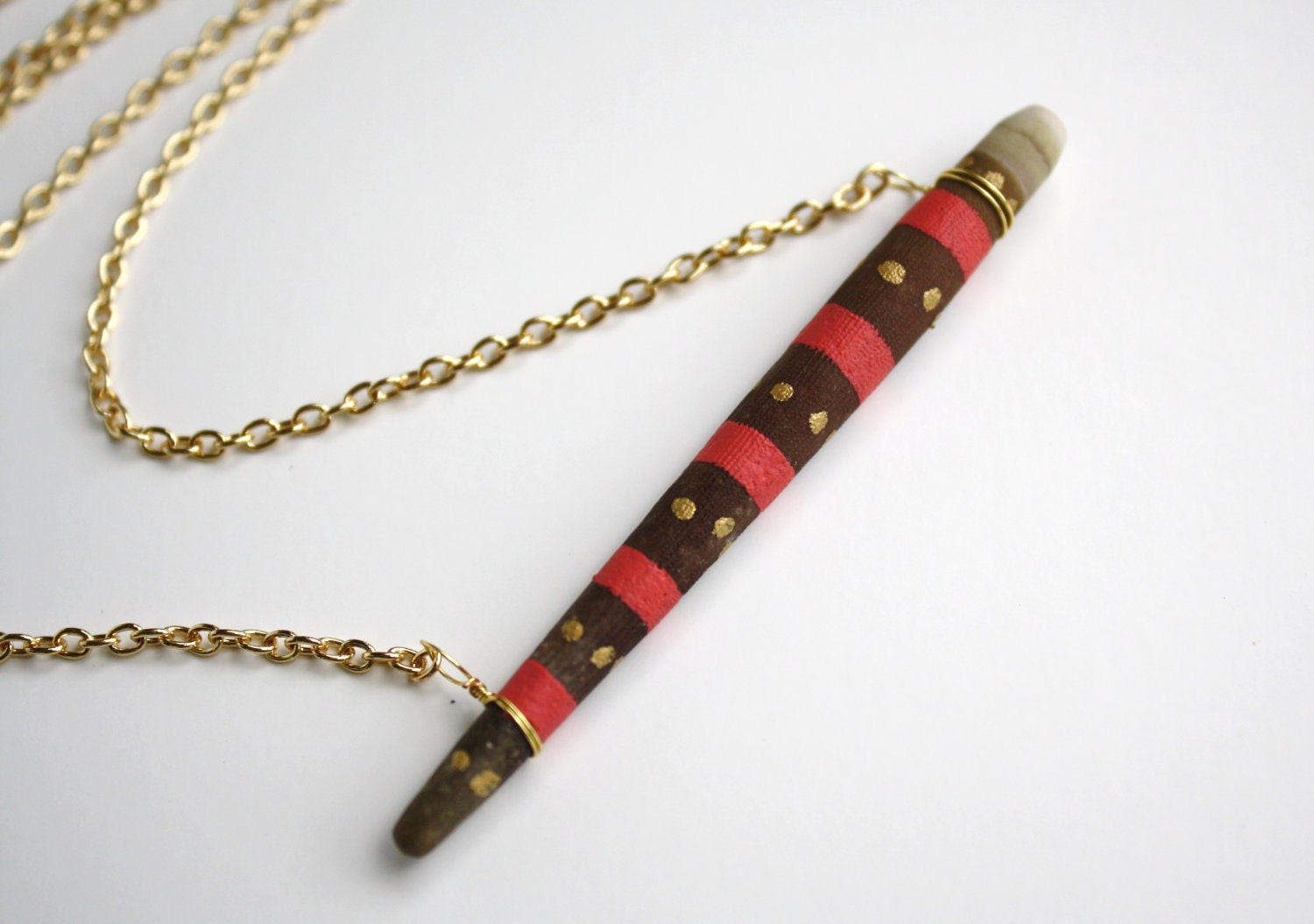 coral and gold seashell necklace, sea urchin coral necklace, nautical jewelry, beach jewelry