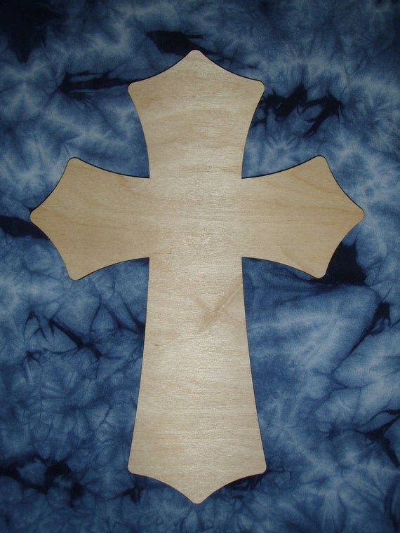 Unfinished Wooden Crosses