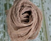 Two Yards Latte 50 Grade Cheesecloth Wrap for Newborn Photo Shoot, 30 Colors, Newborn Wrap, Infant Wrap, Maternity Wrap, Newborn Photo Prop