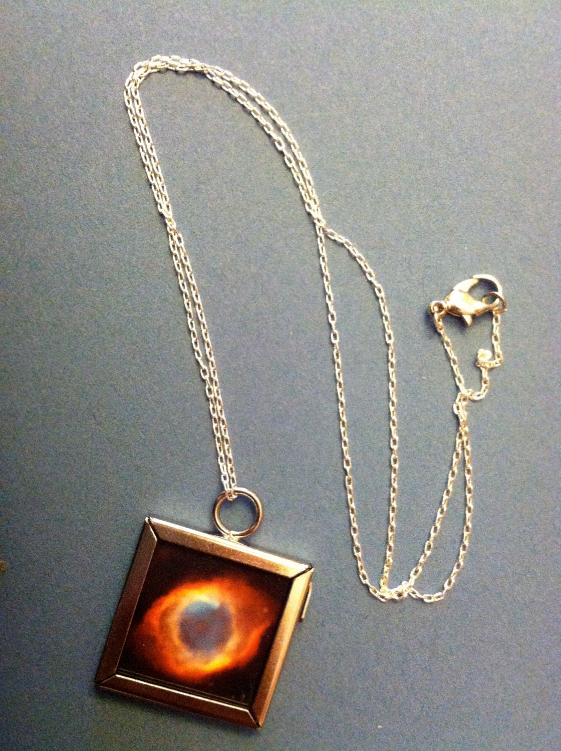 Helix Nebula Optical and Infrared Necklace