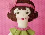 Grace - PDF Pattern Wool Felt Doll