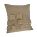 Wool Blend Felt Pillow, Made to Order - Undulate