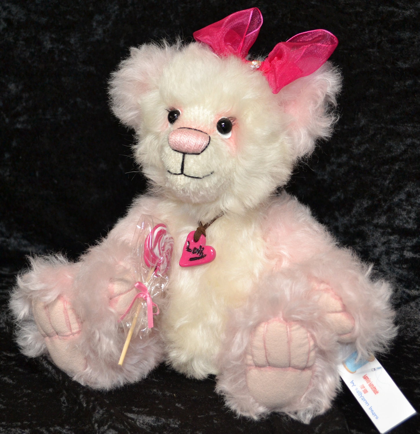 Handmade OOAK mohair artist bear