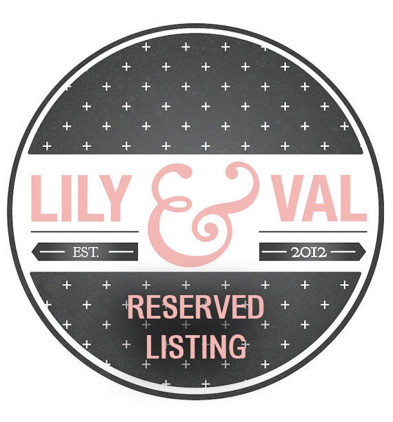Reserved Listing for Allison