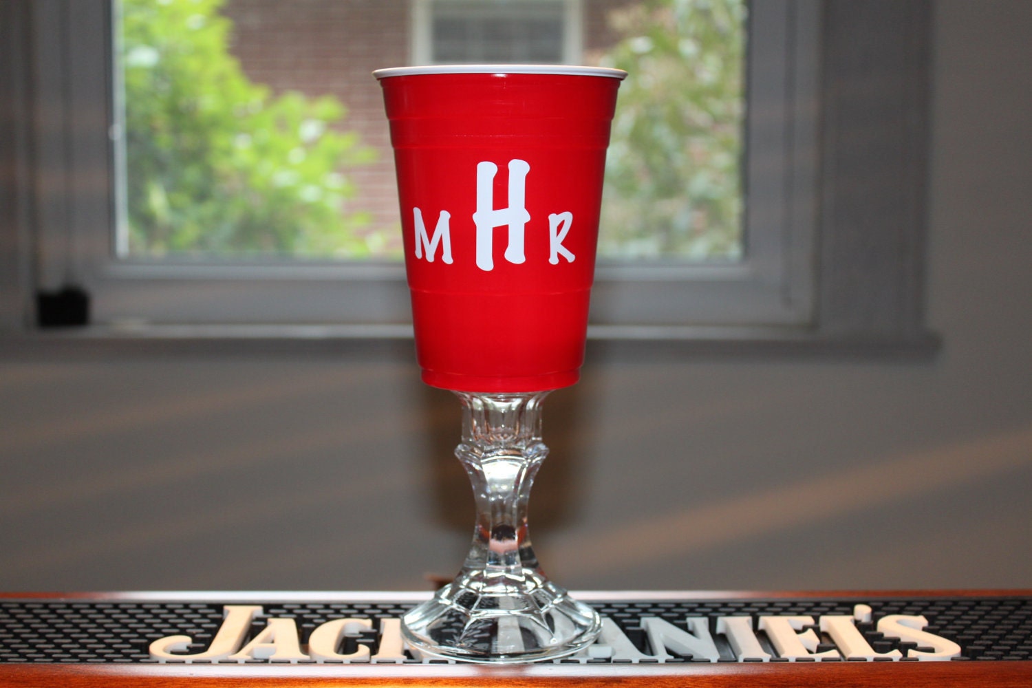 Personalized Red Solo Cup wine/beer/spirit glass - A Southern Necessity