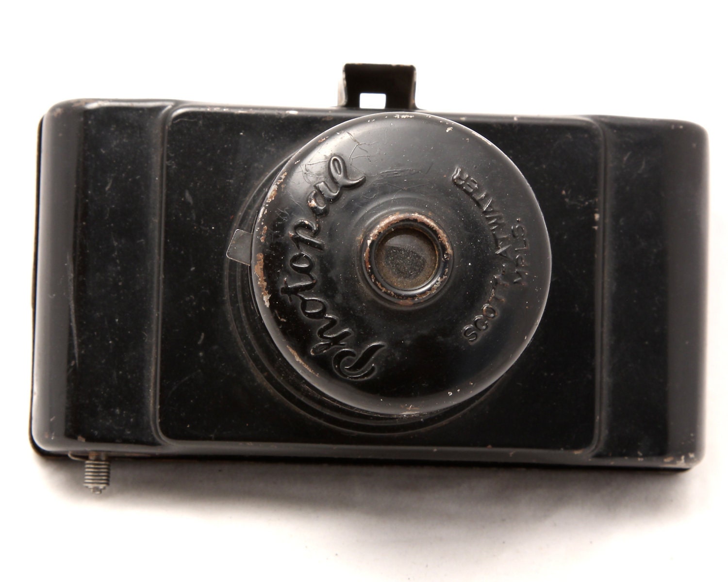 Vintage Novelty Camera PHOTOPAL Scott Atwater - 1930s - Pressed Tin Construction