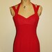 RESERVED FOR ALYSSA - Vintage 1980s Sexy Red Nicole Miller Mini Dress
