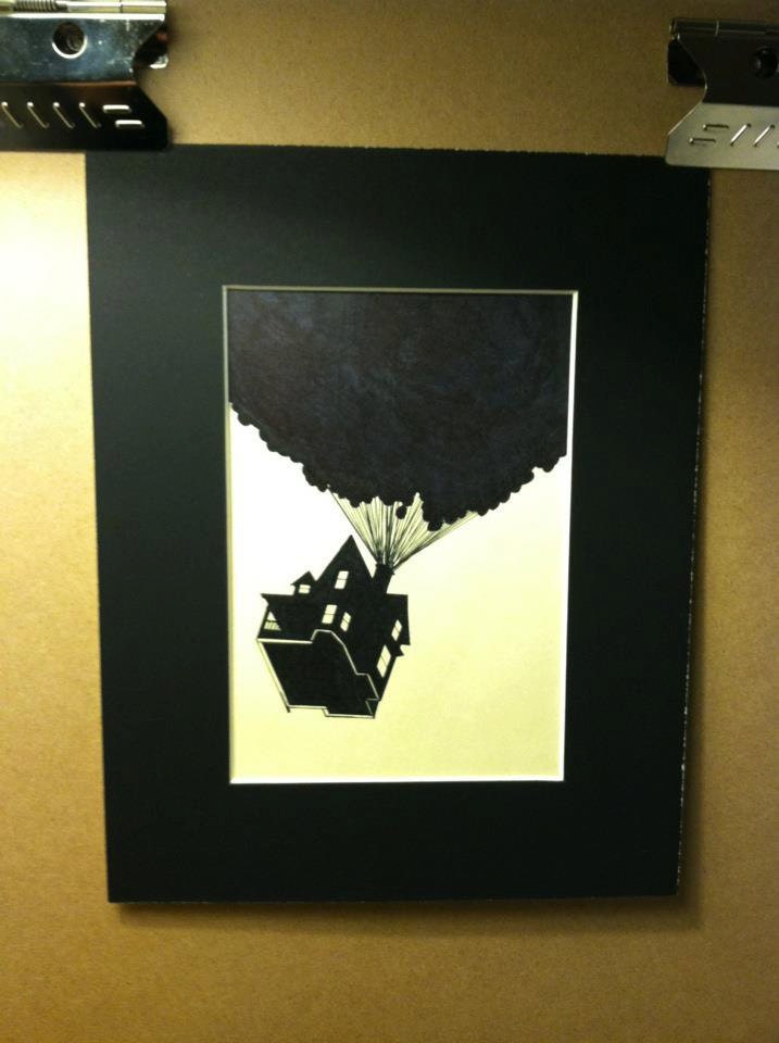 Disney UP Silhouette