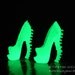 Monster High Shoes - Green Glow-In-the-Dark