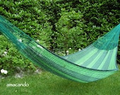 GREEN COTTON - Double hammock