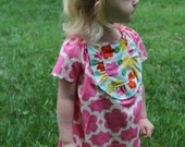 Mod Flower Bib Dress