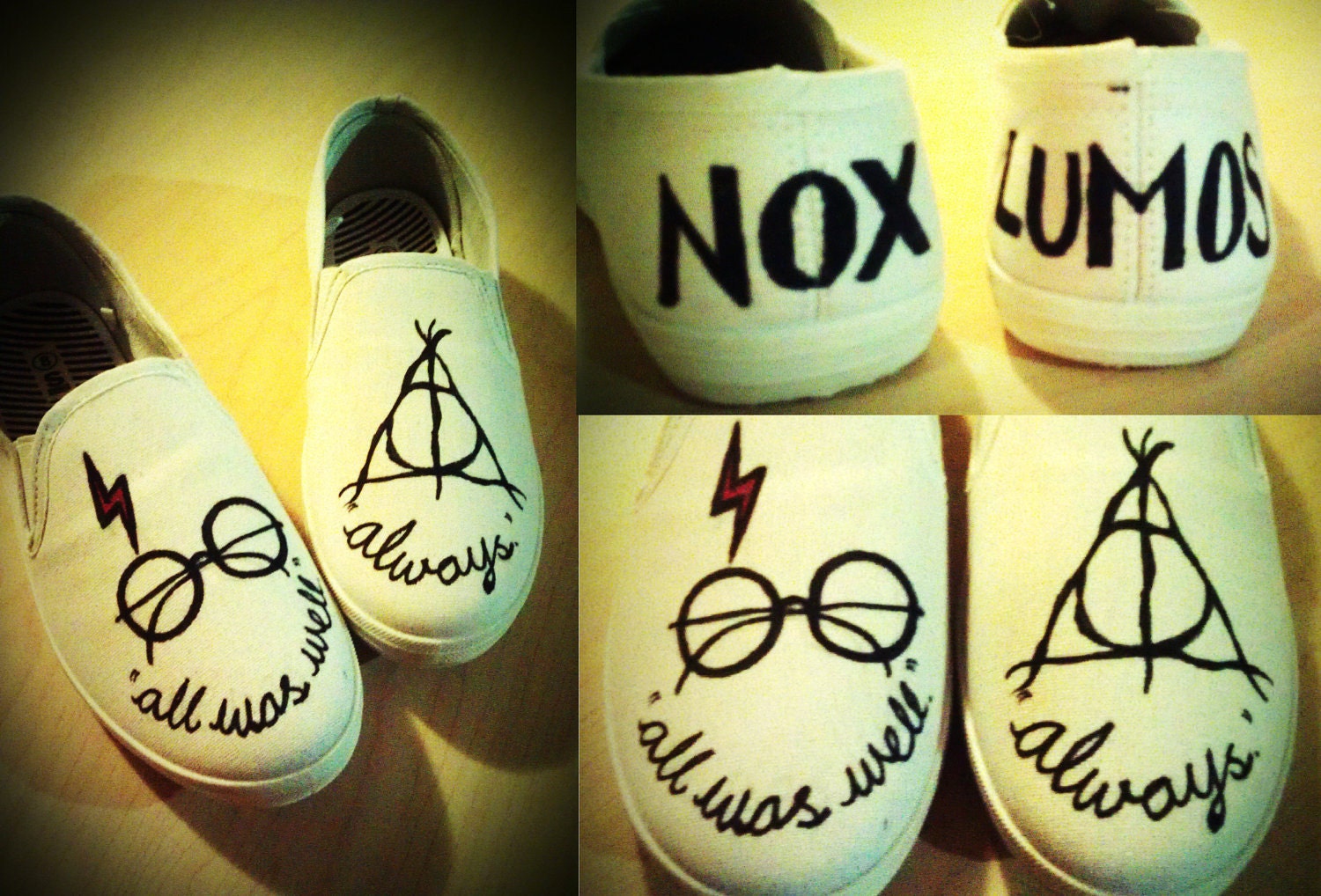 harry potter canvas shoes