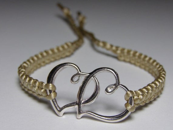 Two Hearts Bracelet