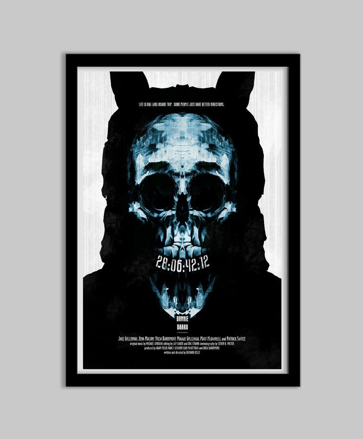 Donni Darko - 12x18 - Movie Poster - donnie darko, movie poster, film, retro
