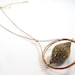 Planet Pendant - Colorful and Fun - Mustard Tones - Cotton Thread