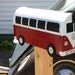 Red Volkswagen Bus Mailbox by TheBusBox Custom made VW - Choose your color - SplitBusBox
