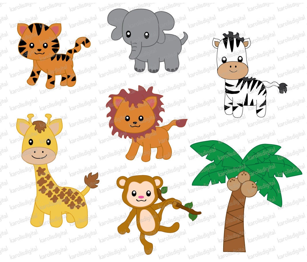 jungle animal clip art free download - photo #8