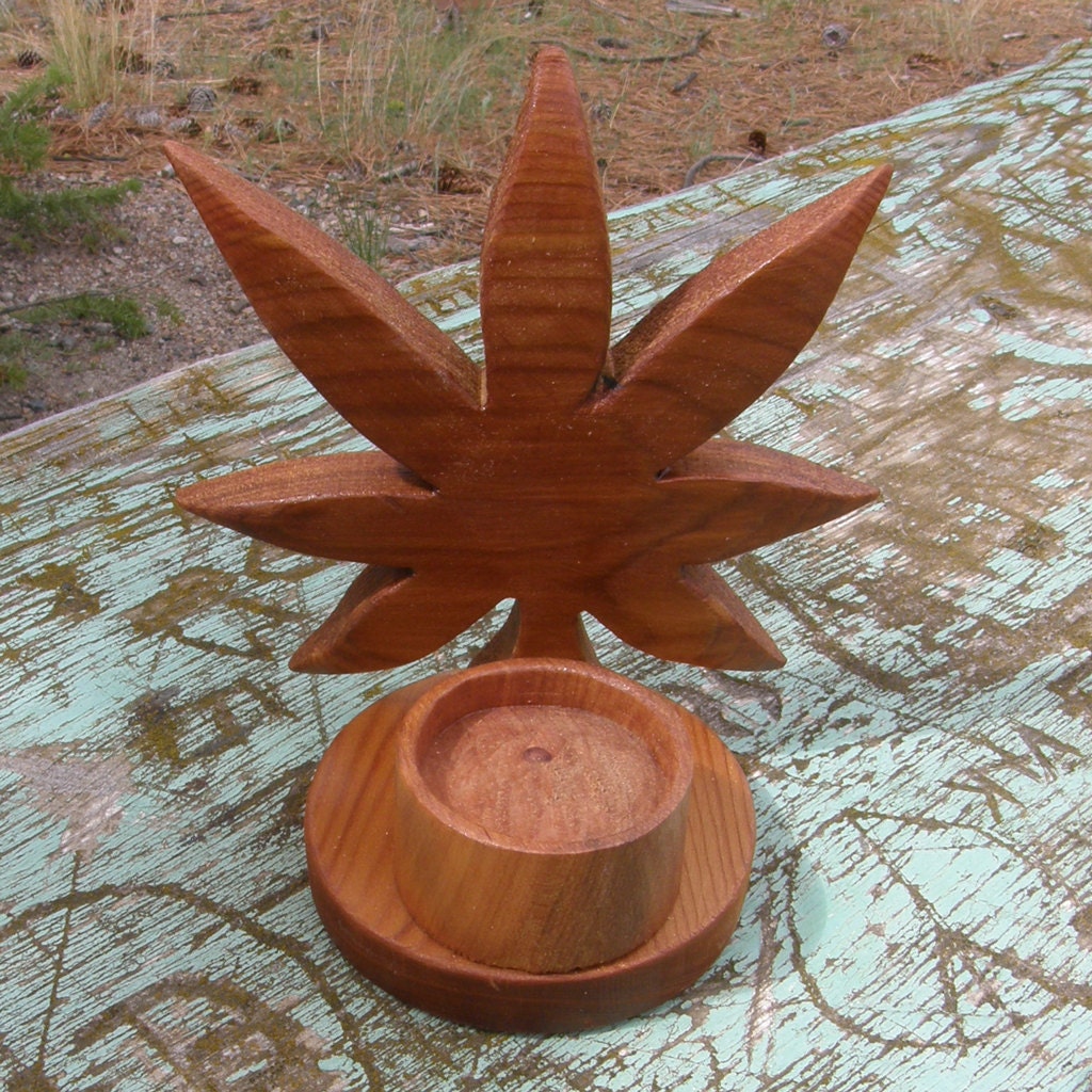 Sweet Leaf: 6", shadow caster tea lite candle holder