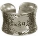 Adjustable Metal Ring Om Mani Padme Hum On Sale