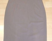 Baylis & Knight Taupe LOLA High Waisted Wiggle Pencil Skirt Dita Burlesque Office