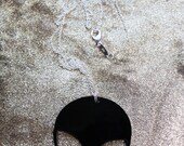 BLACK Alien Necklace