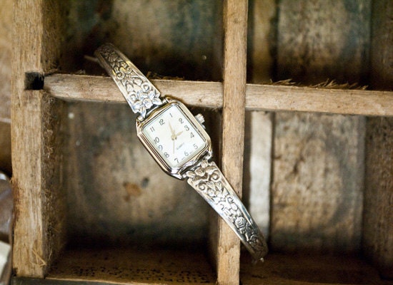 Spoon Watch: "Heather" by Silver Spoon Jewelry