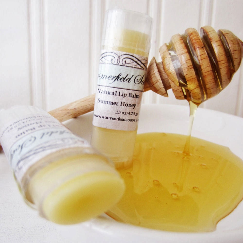 Honey Lip Balm, Hemp Lip Balm, Beeswax Balm, Tube, Shea Butter Balm