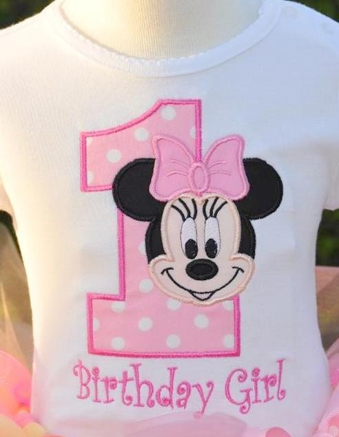 Minnie Mouse Birthday Shirt by kajanuary1 on Etsy