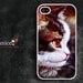 iphone 4 case iphone 4s case iphone 4 cover sweet cat unique Iphone case