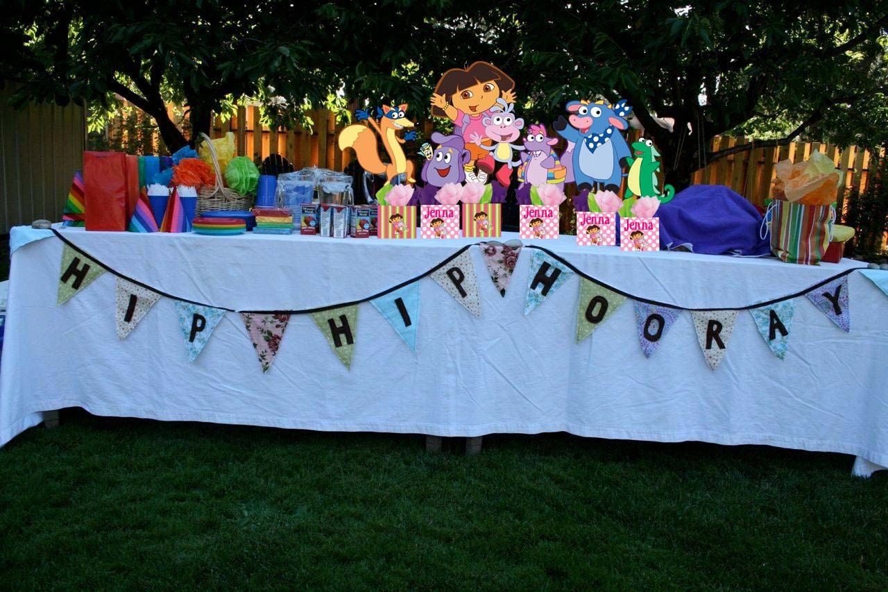 DIY 12" Small Dora the Explorer Birthday Party Centerpieces Boots swiper baby shower 1st birthday Diego