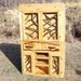 Rustic Pine Entertainment TV Center with Laurel Doors Log Home Cabin Furniture by Jason Wade