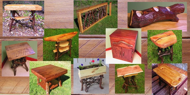 Rustic Pine Entertainment TV Center with Laurel Doors Log Home Cabin Furniture by Jason Wade