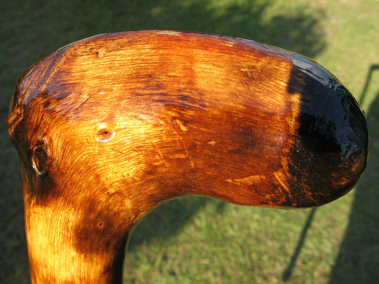 Items similar to Nature made walking stick walking cane sumac wood