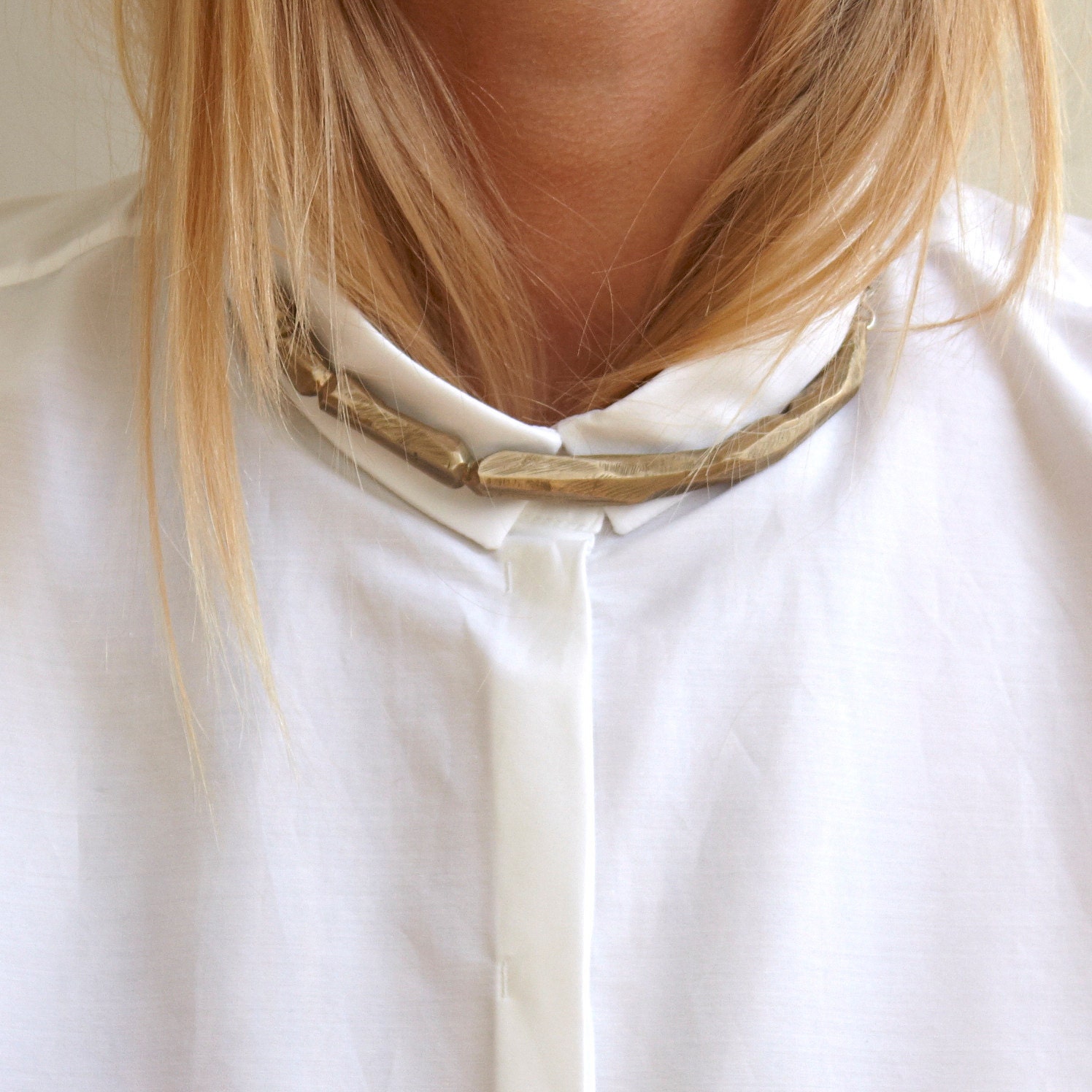 Faceted Branch Necklace