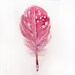 Watercolor painting-Watercolors-Watercolor painting of feathers-Art original