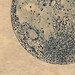 Full Moon "La Luna" Print Recovered Vintage Image to Frame