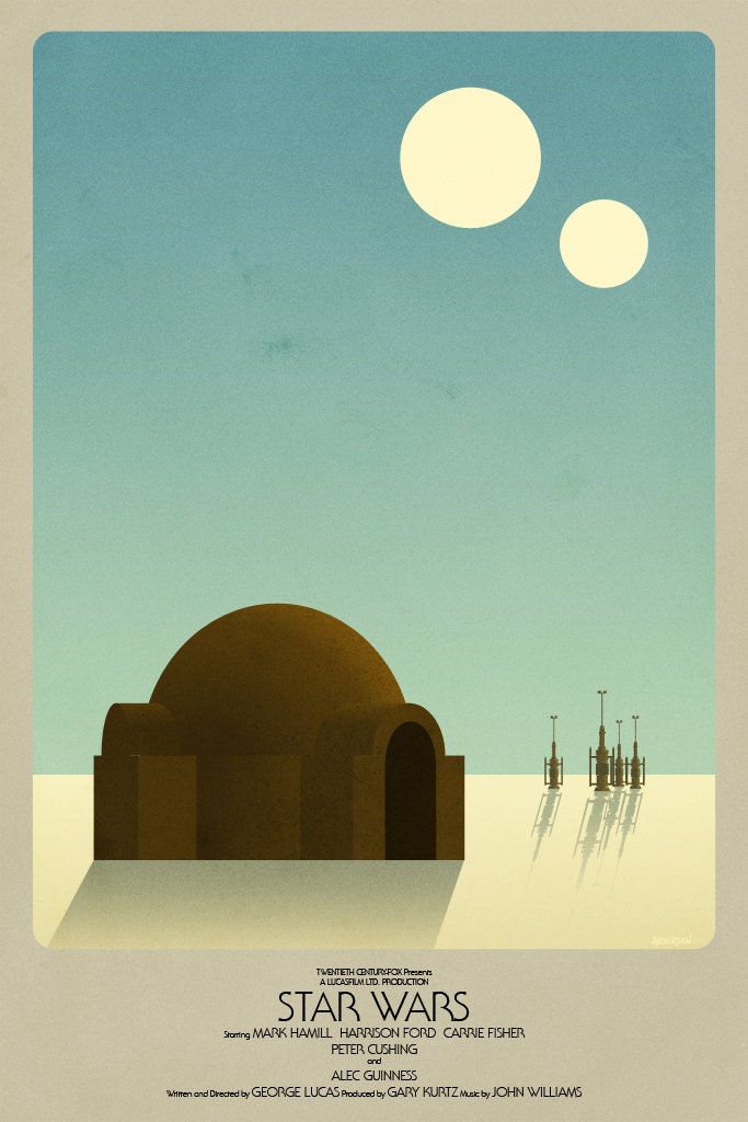 Star Wars Classic Trilogy Set- 3 Posters (11"x17")