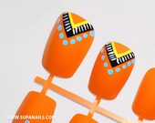Supa Nails "Zulu Pop" 24 Nails