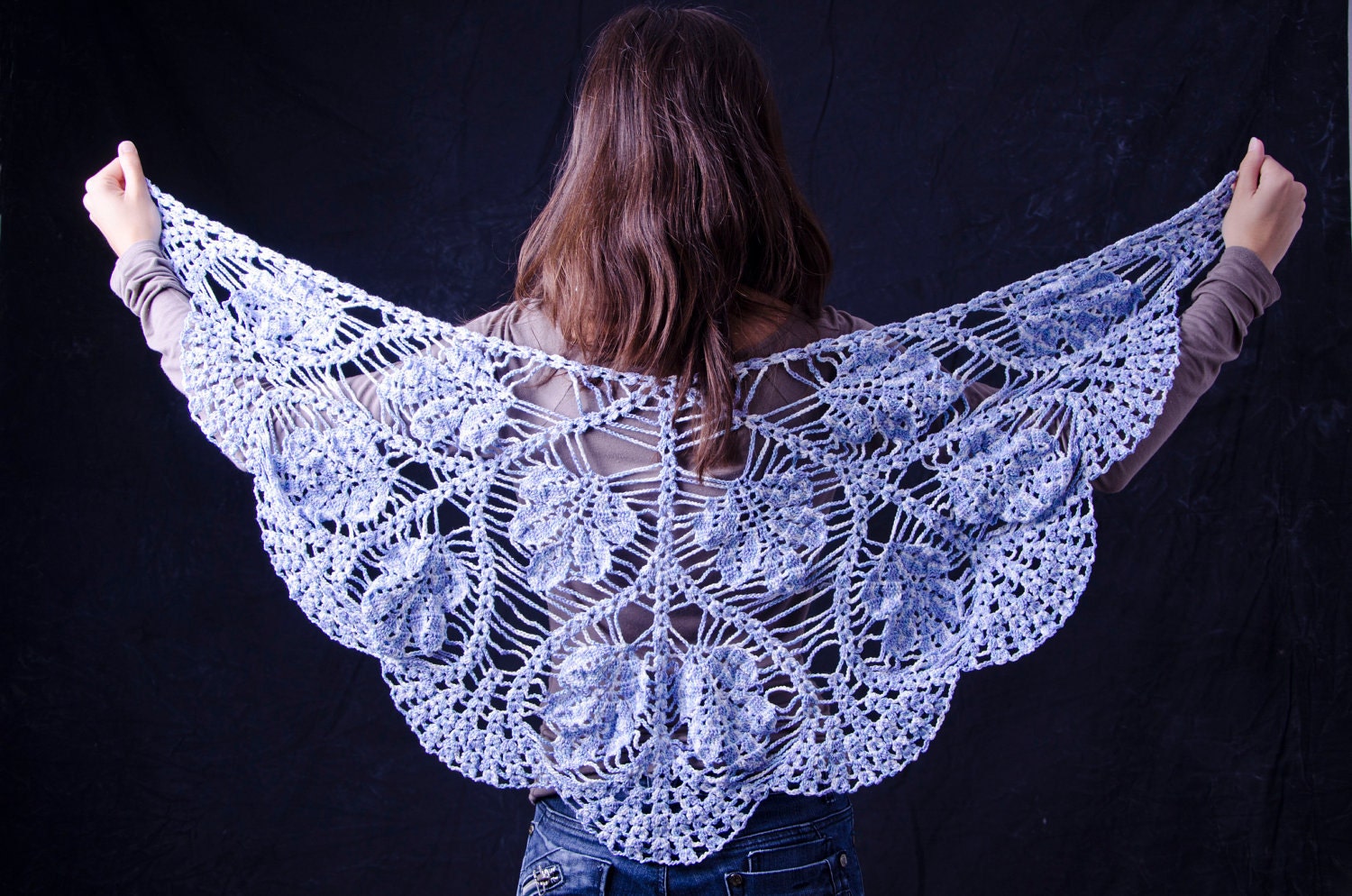 TRIANGULAR SHAWL CROCHET PATTERN CROCHET PATTERNS