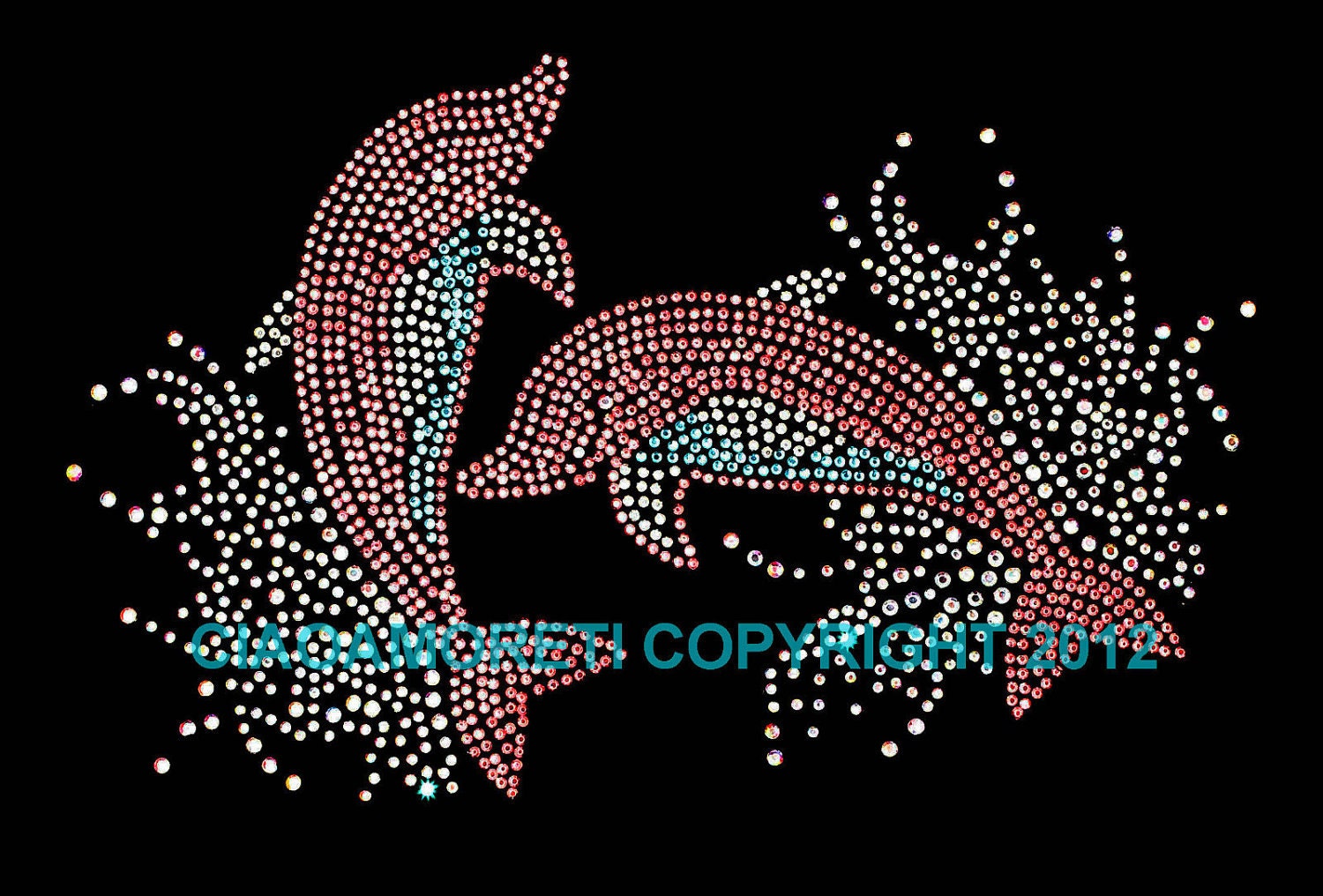 Dolphins Splashing