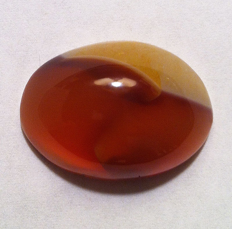 Carnelian Agate 25X18X8.8mm cabochon